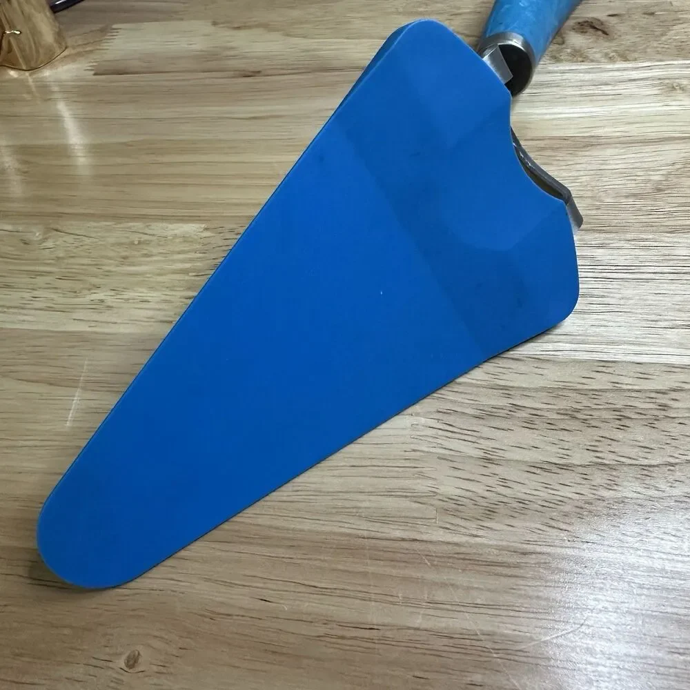 Blue Cuisinart Nylon Flexible Triple Turner With Stainless Steel Handle ￼